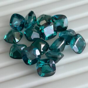 Greenish Blue Topaz 15 pieces | 106.50 Crt | 10.10*10.10*6.80 mm