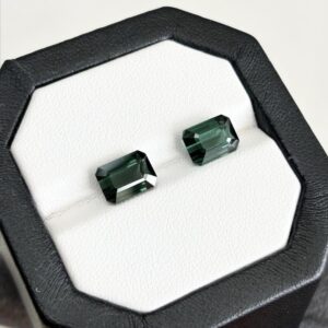 Natural Green Tourmaline Pair 6.04 Ct (9.3*6.7*5.4)
