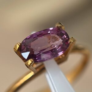 Natural Pink Sapphire (Brownish Pink Color)1.54 Crt | 8.30*5.19*3.78