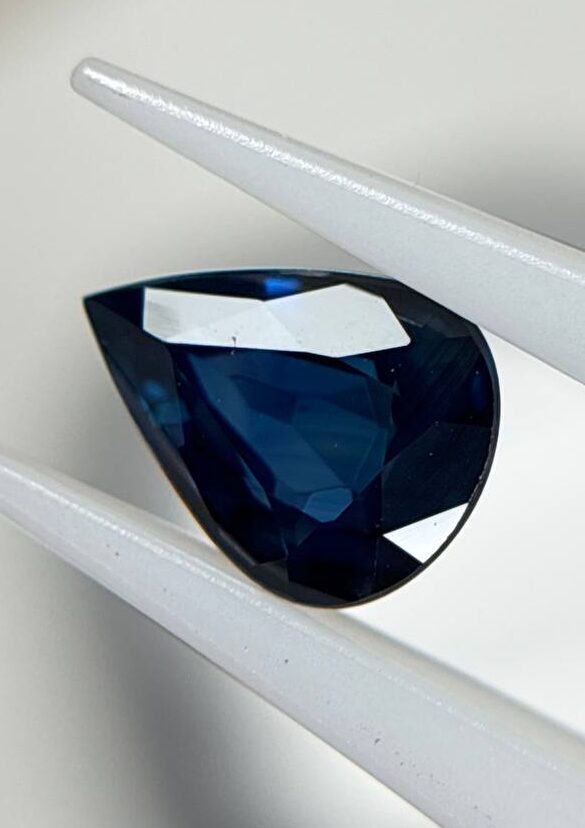 Blue Sapphire( No Heated ) 1.09 crt | 7.60*5.90*3.30