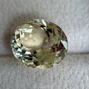 Yellow Scapolite (Natural) 5.40 crt | 12.00*10.30*7.40mm
