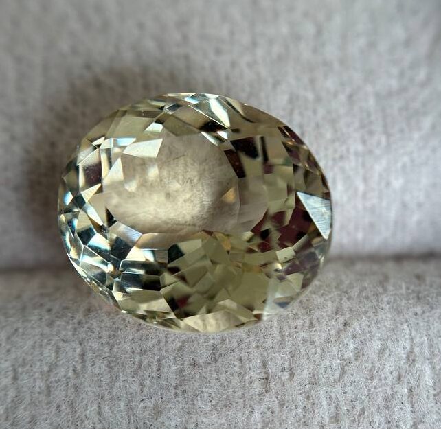 Yellow Scapolite (Natural) 5.40 crt | 12.00*10.30*7.40mm