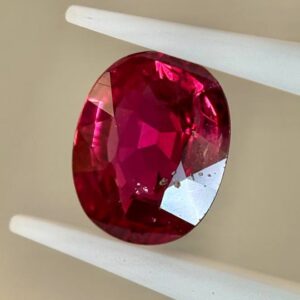 Mozambique Ruby (Heated) 0.98 crt | 6.80*5.00*2.90 mm