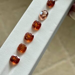 Spessartite Garnet 7pcs | 17.12 crt