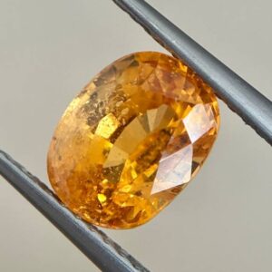 Yellow Sapphire (Heated) 2.75 crt | 8.20*6.40*5.50 mm
